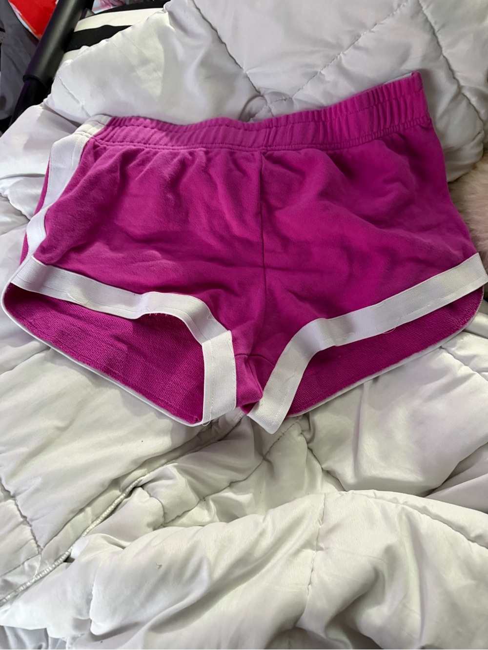 Graphic Women’s Shorts worn once. too small. fits like a large! from spencer’s!
